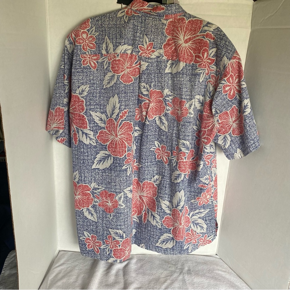 Cooke Street Honolulu Men XL short sleeve button up shirt Hawaiian 100% cotton - Picture 4 of 5